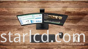 Curved lcd pale